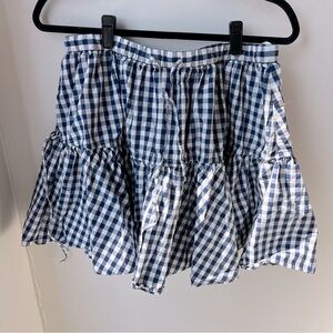 J.Crew Gingham Skirt